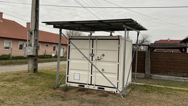 A helyére került az utolsó akkumulátoregység is az energiaközösségben