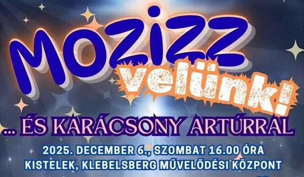 Közös mozizásra hívják a családokat december 6-án