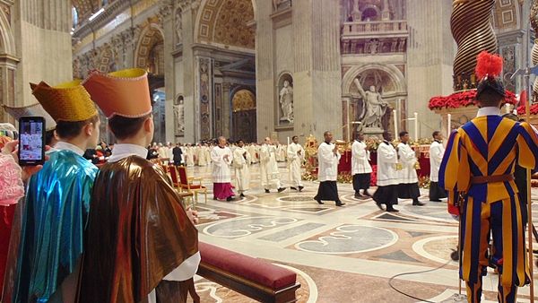 Kisteleki három király a Vatikánban 